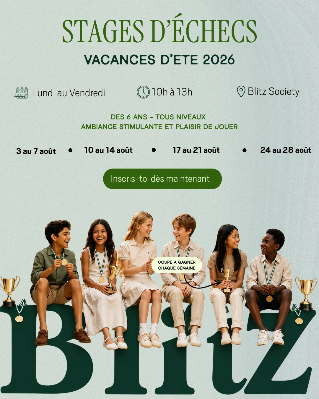 Blitz Society August poster, alternate