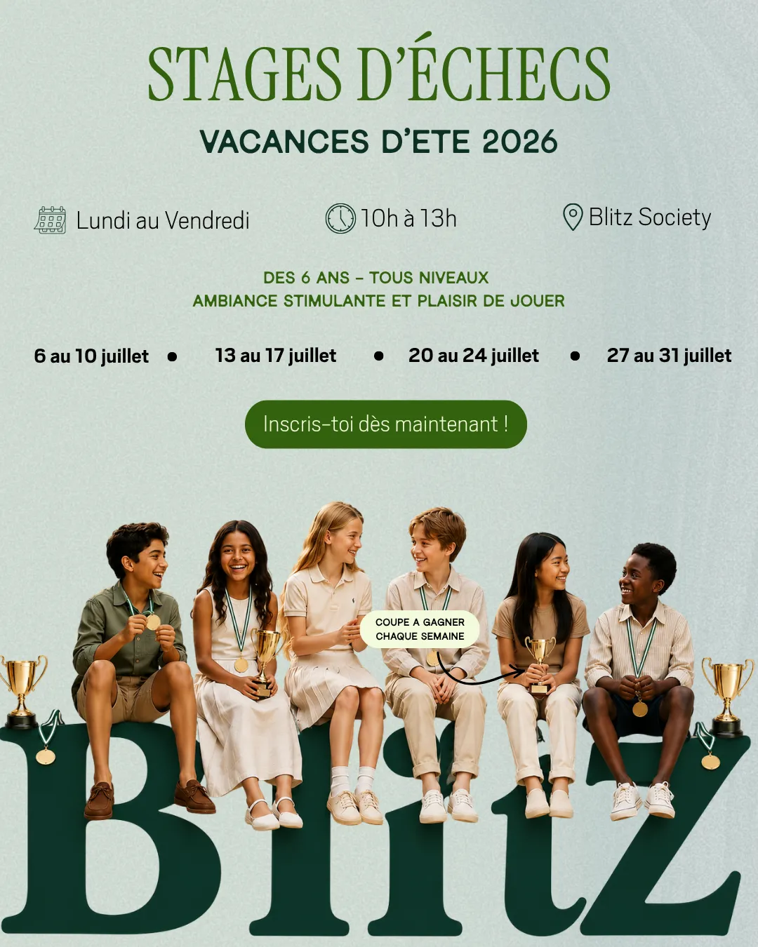 Blitz Society July poster, alternate