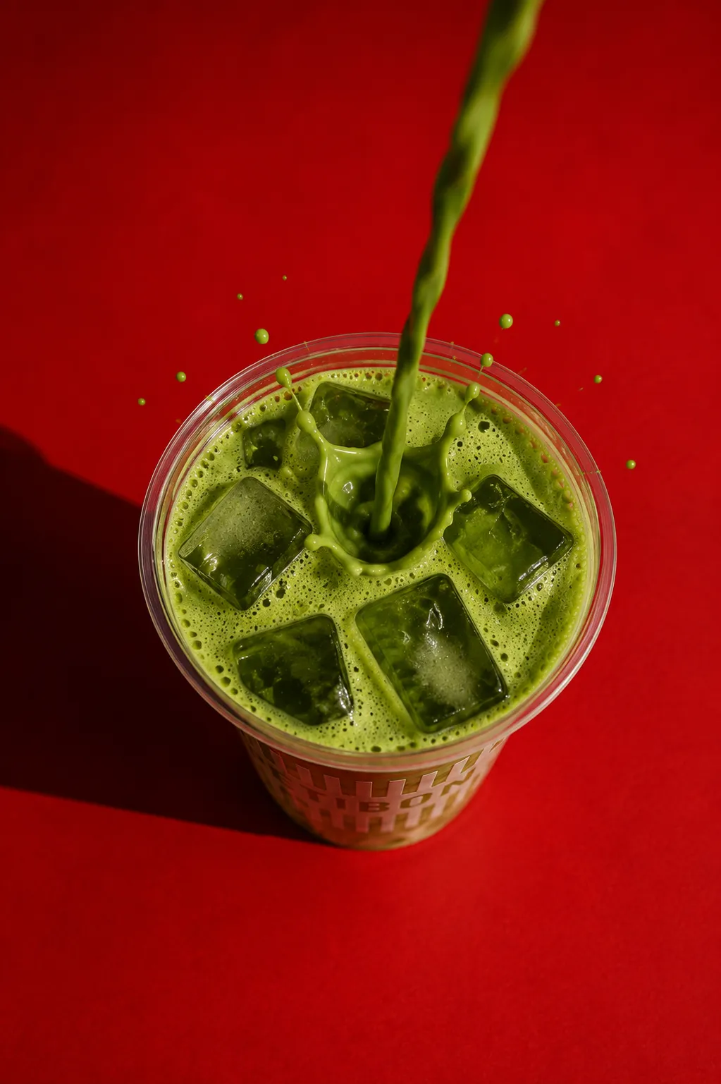 Petibon matcha from above